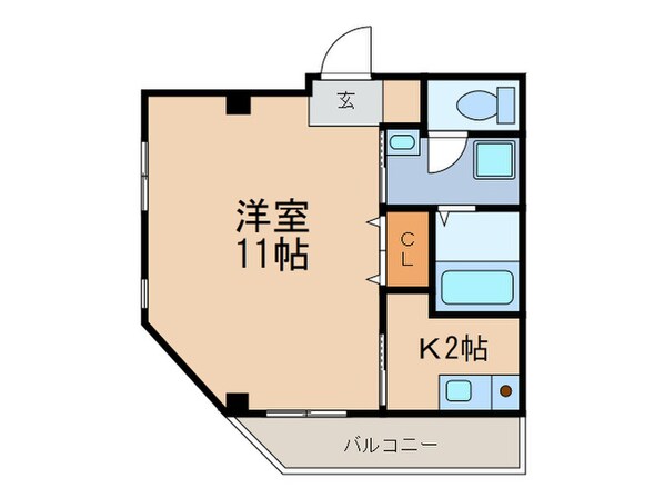 Y２ビルの物件間取画像